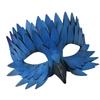 Kostümmaske Feder Halbgesichts-Tiermaske Maskenballmaske Cosplay-Maske für Halloween Mardi Gras Karnevalspartys