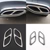 Applicable20-24Mercedes-BenzCLA C118Tailpipe Decorative Frame Stainless Steel Car Decoration Accessories