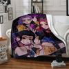 1pc Huntrix, K POP Soft Comfortable Blanket Digital Print, All Season Multipurpose Knit Fabric Bedding, Office, Sofa Home Decor Blanket