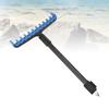 Fishing Rod Holder Blue Support Aluminum Alloy Ground Stake Fish Pole Rack for Outdoor Use