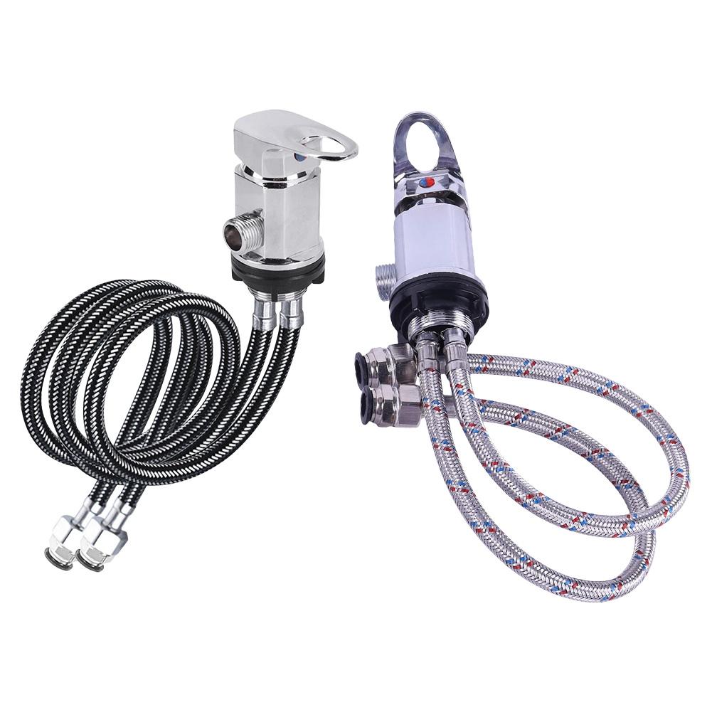 Camper Accessories Mixing Valve Easy Installation On-Demand Functionality Stainless Steel Parts Mixing Valve For Campers