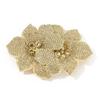 Sparkling Flower Brooch Fabrics DIY Craft Sewing Supplies Rose Brooch Fabrics  Shoe Decoration