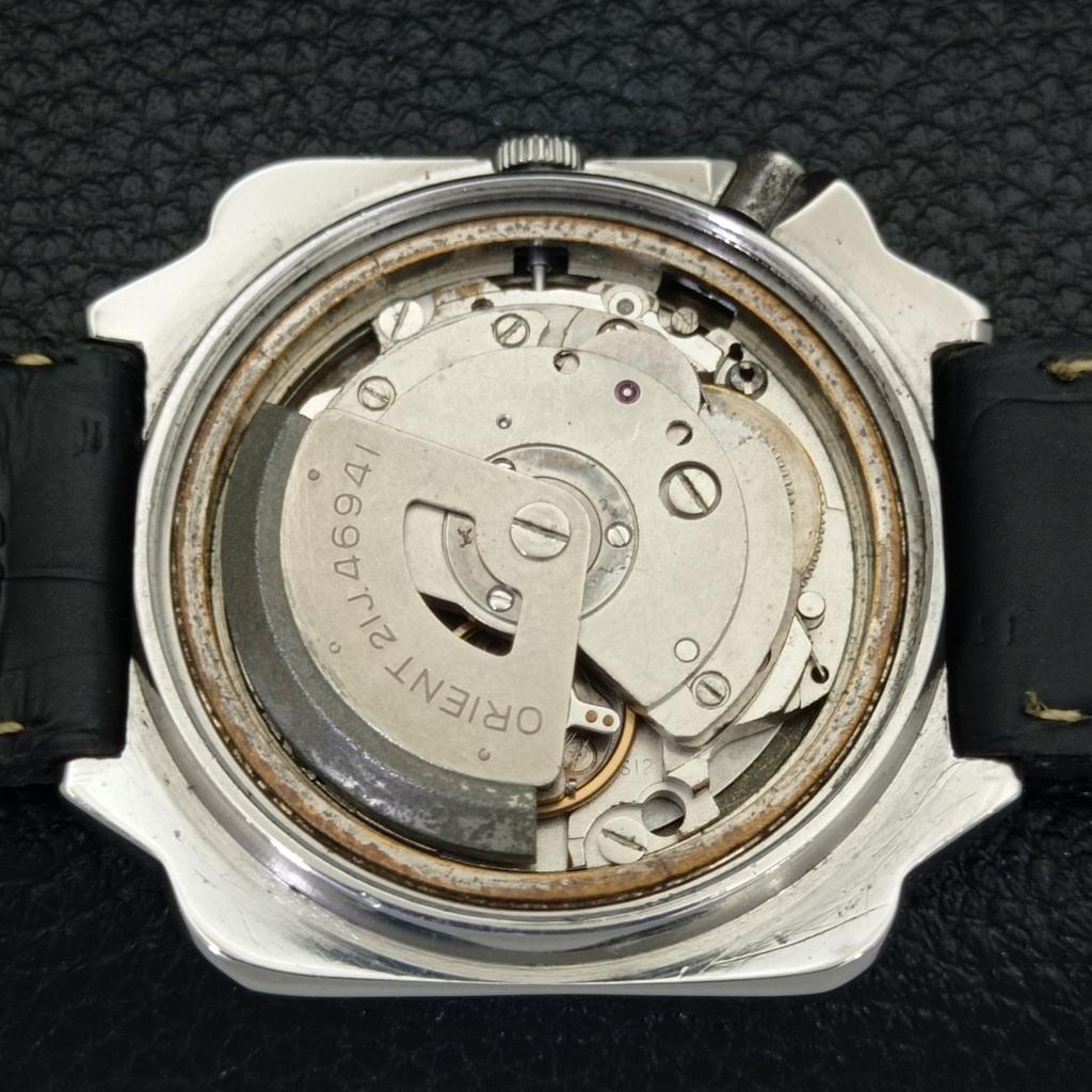 USED JAPAN ORIENT CRYSTAL 46941 AUTOMATIC MENS ORIGINAL DIAL WATCH A432876-2 R113-a432876