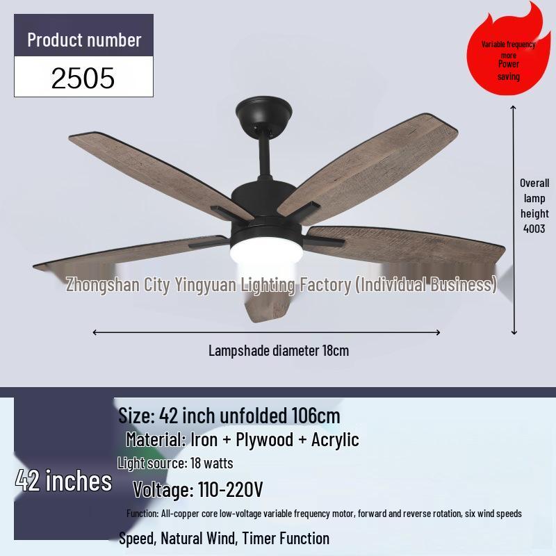 

Dimmable Ceiling Fan Light for Living Room, Bedroom, or Dining Room 220V