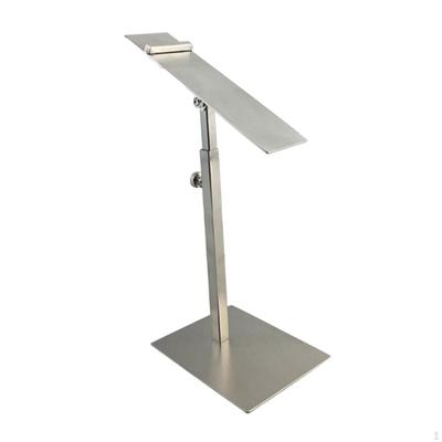 Suporte de Exposição de Sapatos de Metal com Altura Ajustável, Prateleira, para Loja, Armazenamento