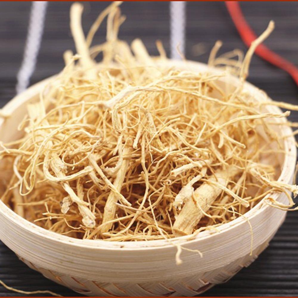 250g Ceai de Plante din Rădăcină Naturală de Ginseng Uscat Infuzie Sănătoasă