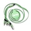 Car 3 in 1 USB Charging Cable Retractable Charger Cable For Jeep Wrangler Grand Cherokee Compass Renegade Tyre Stem Air Caps