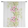 Holzmaserung Frühling Pflanze Kirschblüte Tüll Gardinen für Wohnzimmer Schlafzimmer Küche für Fenster Voile Vorhänge Home Decor