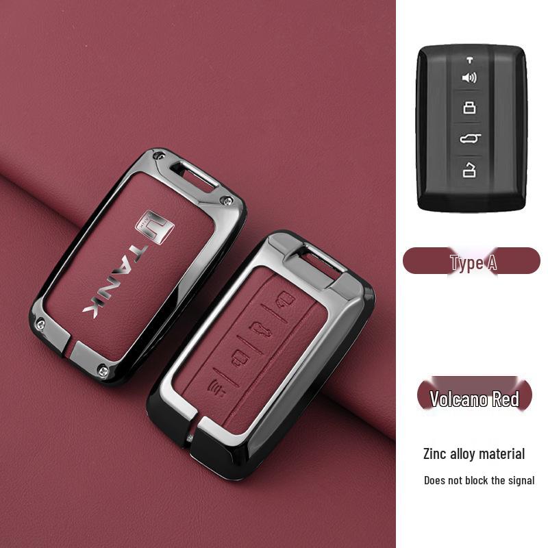 Tank 300/500 City Key Cover 2.0: High-End Car Pendant & Buckle Collection