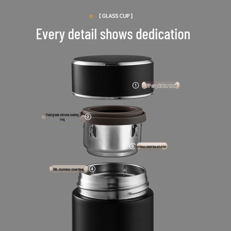 316L Stainless Steel Business Insulated Tea Mug