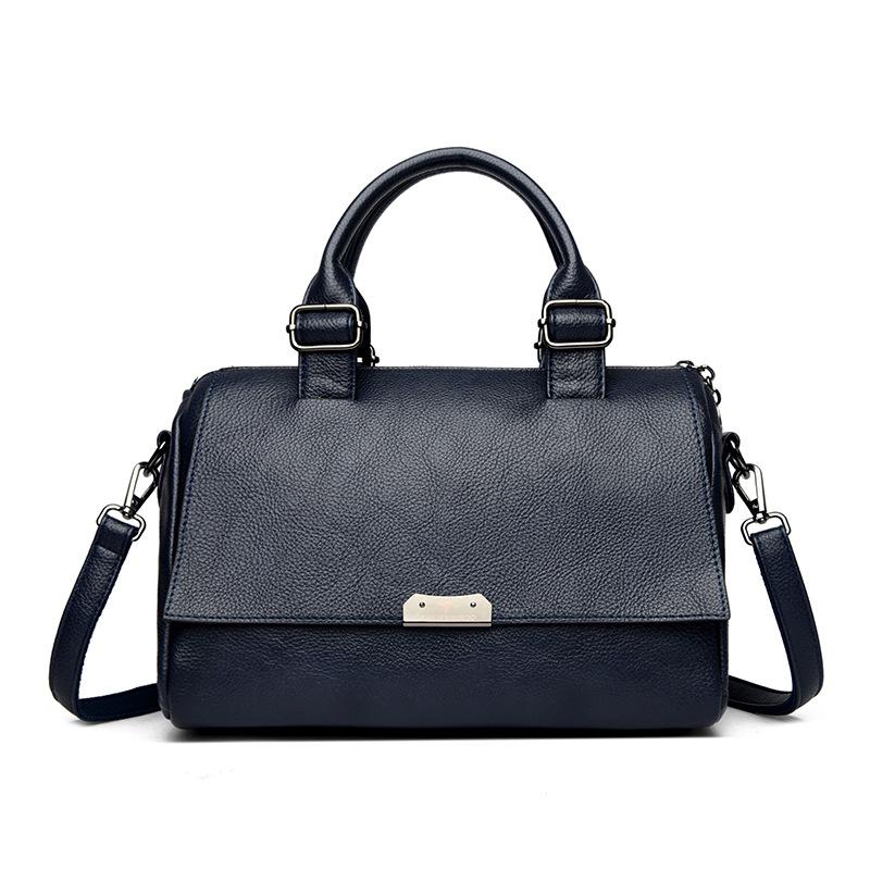 

Мягкая кожаная сумка, универсальная, вместительная, сумка через плечо, повседневная женская сумка