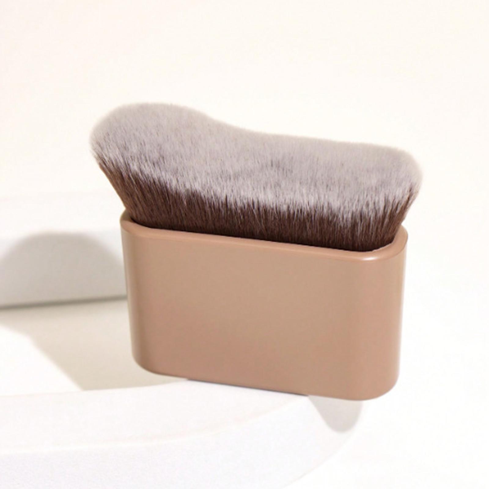 

Кисть для загара, Кисть для макияжа тела с мягкой щетиной, Аппликатор Кисть для солнцезащитного крема Кисть для тонального крема Для ног Кабуки Руки Шея Спина Тело Лицо One Size коричневый