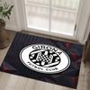Girona FC Design Crystal Velvet Carpet Cozy Non?Slip Printed Rug For Bedroom Living Room Entrance