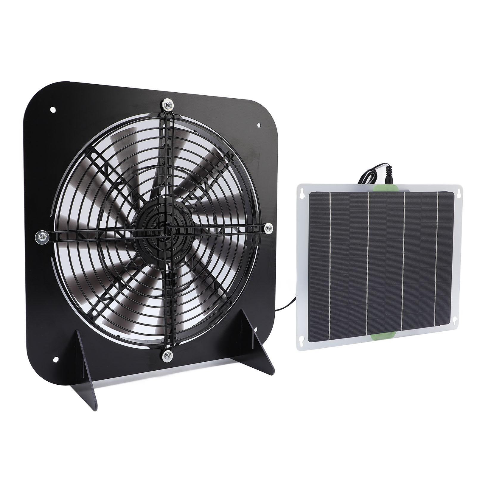 

10 Вт солнечная панель 13 дюймов вытяжной вентилятор солнечный вентилятор для ванной комнаты складское помещение