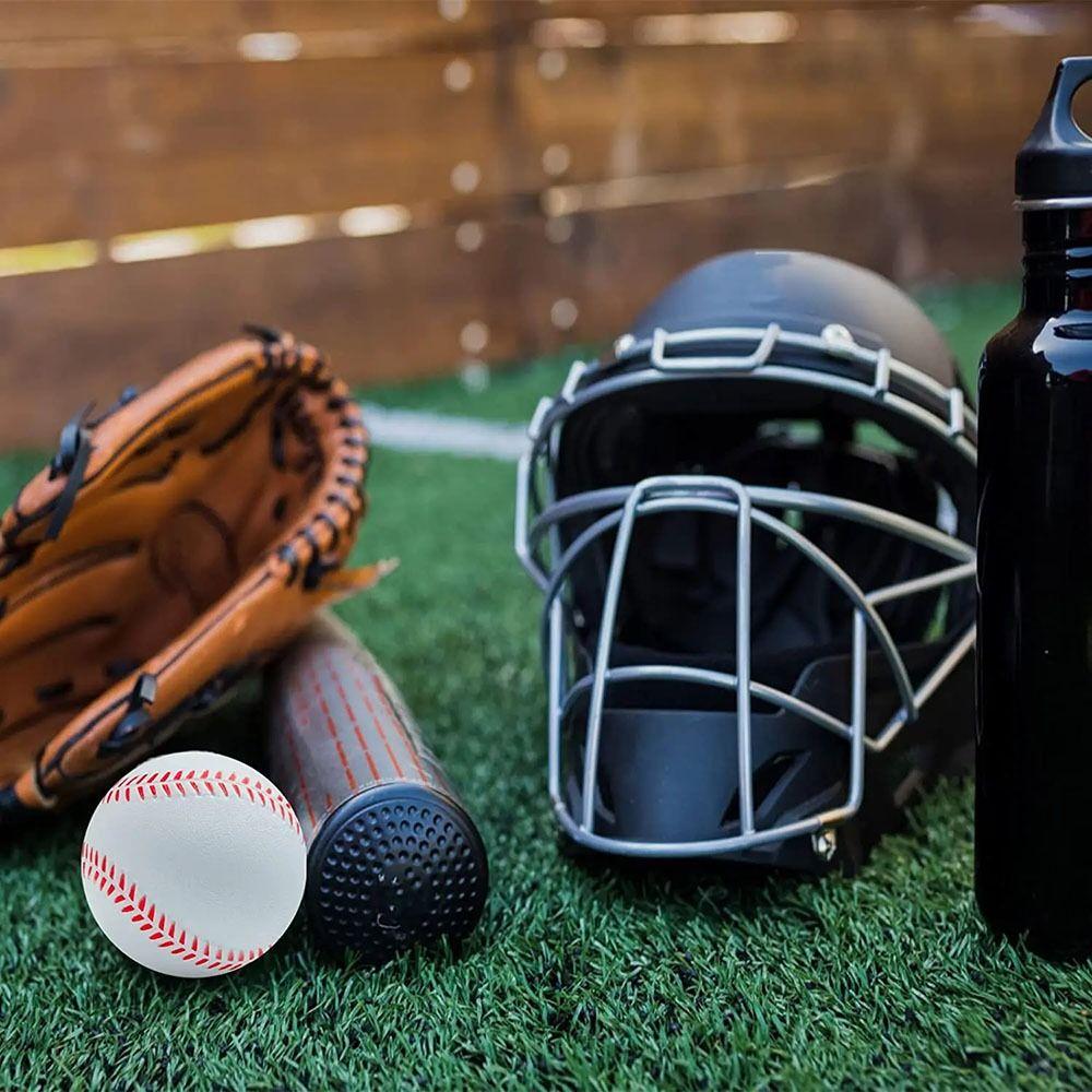 1Pcs Soft Hard Handmade Baseball Solid Foam Bouncy Ball Training Baseball  for Adults Children