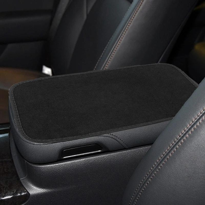Car Armrest Pad Universal Heightening Pad Fluffy Center Console Protection Cover Car Interior Accessories Comfort Driving