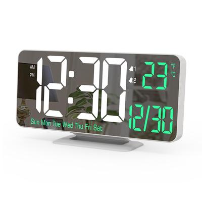 KOSUMOSU ACD-330W LED Mirror Alarm Clock