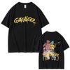 Alternative Rock Band Gorillaz Tshirts Men Women Hip Hop Fashion Vintage T Shirts Summer Male Gothic Oversized Crewneck Tshirts