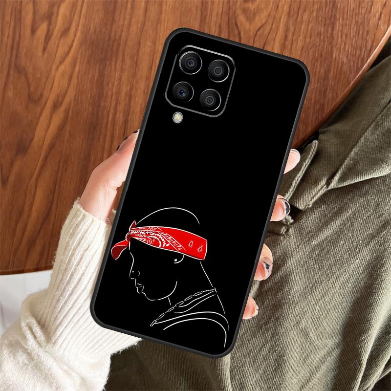 2Pac Tupac Rapper Singer Case For Samsung Galaxy M12 M32 M52 M35 M55 M15 M11 M13 M14 M06 M16 M36 M56 M31 M53 M34 M54