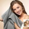 Women'S Quick-Dry Hair Towel Cap, Highly Absorbent Polyester Hair Turban for Curly Long Thick Hair, Moisture-Wicking Hair Wrap for Drying Hair