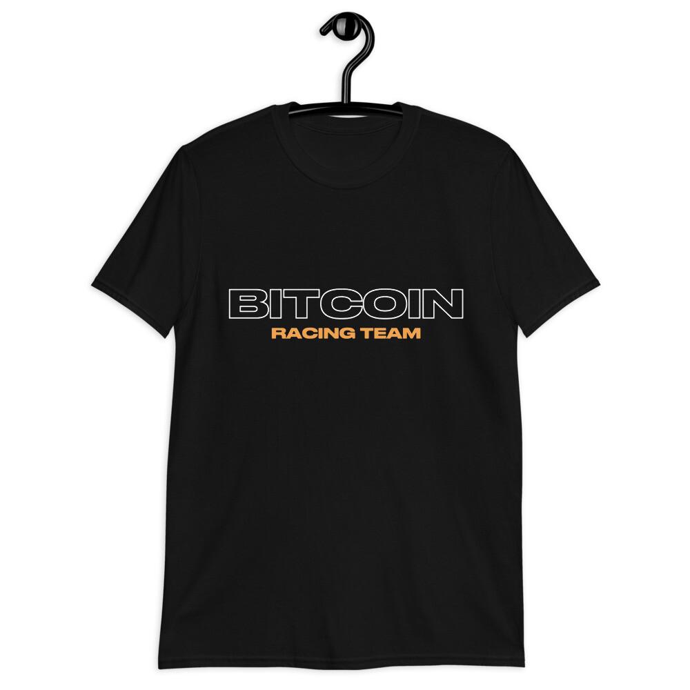 Bitcoin Racing Team Crypto Gift Short-Sleeve Unisex T-Shirt M