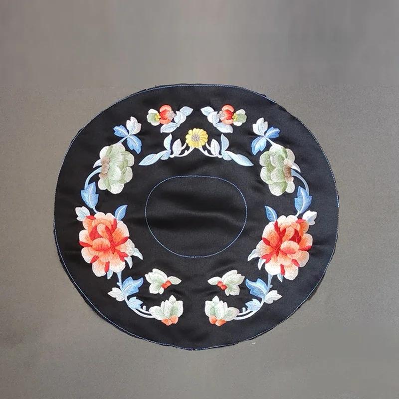 50cm chińska żakardowa haftowana wstążka tkanina retro haft taśma koronkowa lamówka Hanfu sukienka ubrania zasłony DIY akcesoria