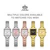 Fatelove 925 Luxury Quartz Watch for Women Stainless Steel Waterproof Fashion Elegant Ladies Wristwatches