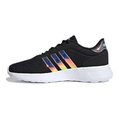 Neo Lite Racer Series Fabric Comfortable Retro Breathable Low-Top Lifestyle Casual Shoes Women Sneaker Black White Gold FZ1295
