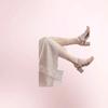 2026 Black Chunky Heel Sandals: Women's Simple Single Strap Versatile High Heels for Summer Skirts
