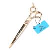 7.5-inch Gold Straight Pet Grooming Shears with Bag