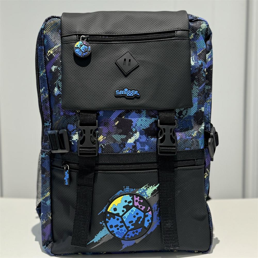 

Smiggle Extra Large Grey Game Controller Decompression Backpack with Spine Protection