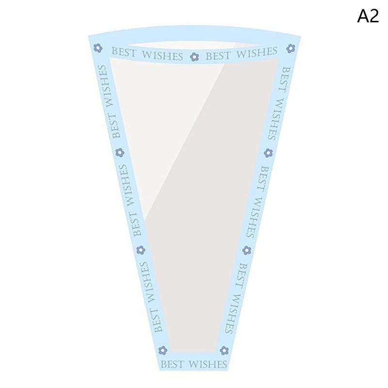 

50 шт. одиночный букет цветов упаковочная бумага прозрачный целлофан подарочная упаковка мешок свадьба день рождения вечеринка флорист упаковочные пакеты