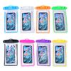 Waterproof Phone Pouch with Detachable Lanyard Transparent Floating Cell Phone Dry Bag Case Protector Beach Kayak Cruise Travel Essentials