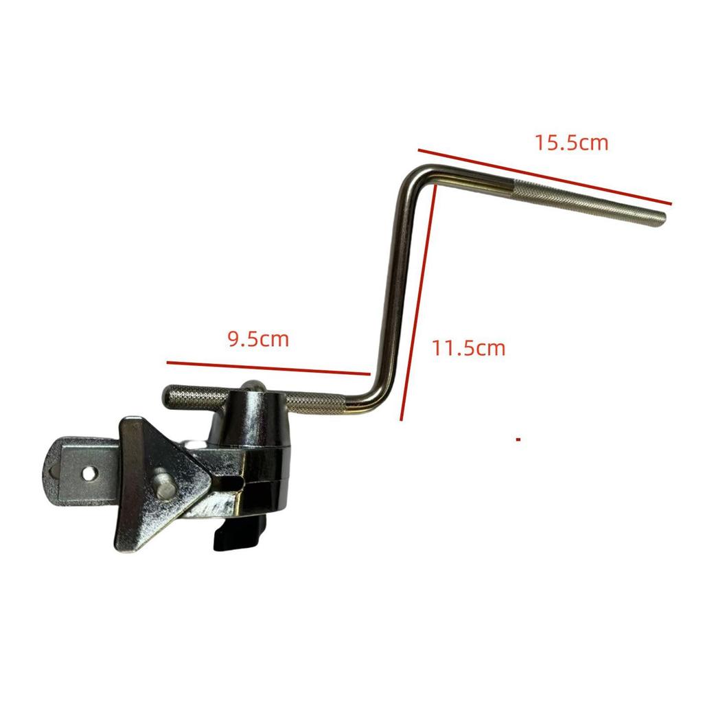 Drum Cymbal Stand Drum Set Clamp Metal Jazz Drum Cymbal Bracket Cymbal Arm Stand Drum Extension Clamp Cymbal Booming Arm Parts