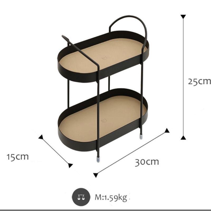 Homlly Stucco Table Display Vanity Keys Tray