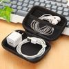 1Pc Portable Mini Tech Accessory Organizer Bag, Eva Hard Shell For Earbuds, Usb Drives & Chargers Home & Travel Organization