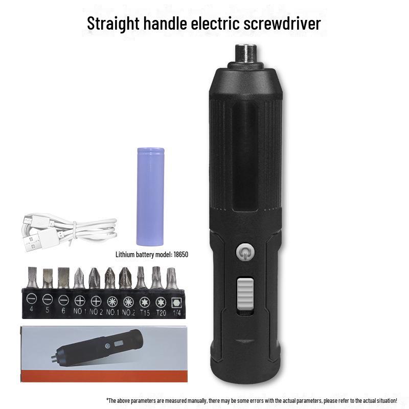 USB Rechargeable High-Torque Lithium Mini Electric Screwdriver Set
