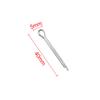10pcs/lot Mountain Road Bike Lock Pins Hydraulic Bicycle Disc Brake Pad Fixing Stainless Steel Split Pin 4cm Cotter Lock Pin