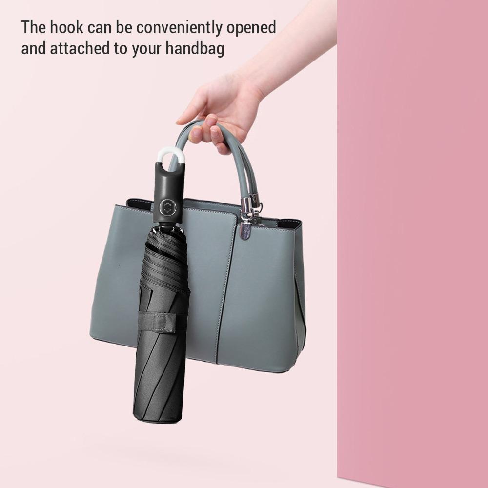 360° Rotating Handle Windproof Umbrella Lightweight Compact Umbrella  for Men and Women