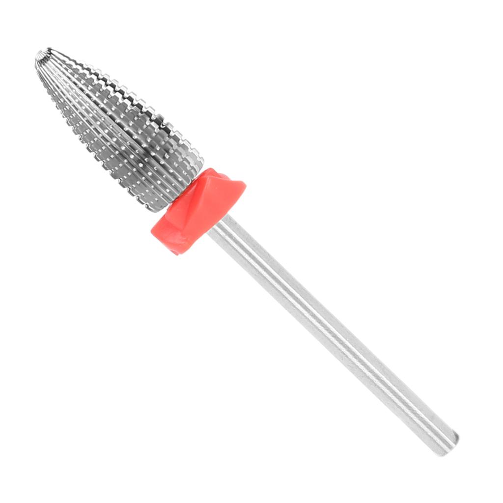 Nail Drill Bits Tungsten Steel Nail Polishing Grinding Head Manicure Tool Accessory