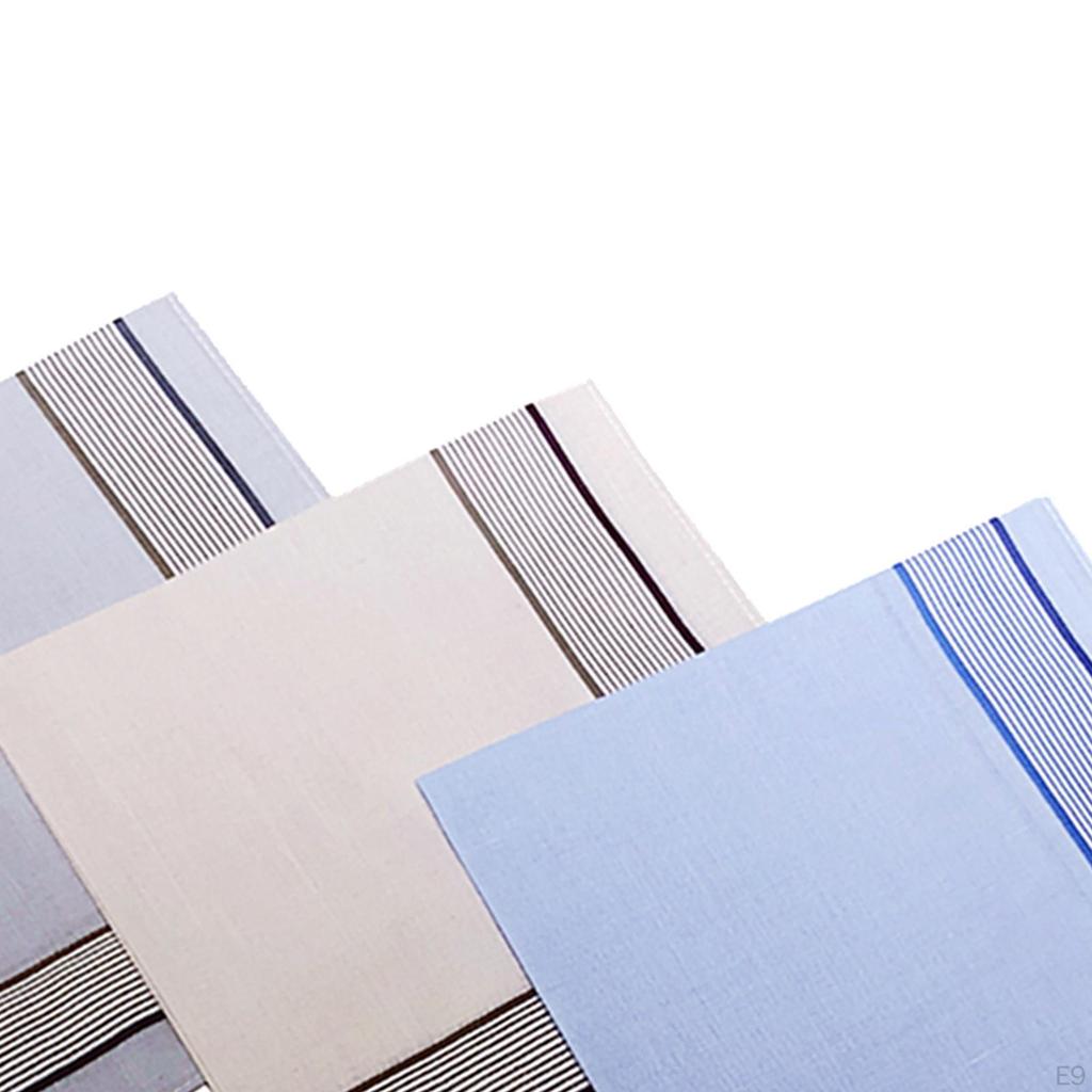 Cloth Men Handkerchiefs Hanky Kerchief Pocket Square Hankies for Grooms Weddings