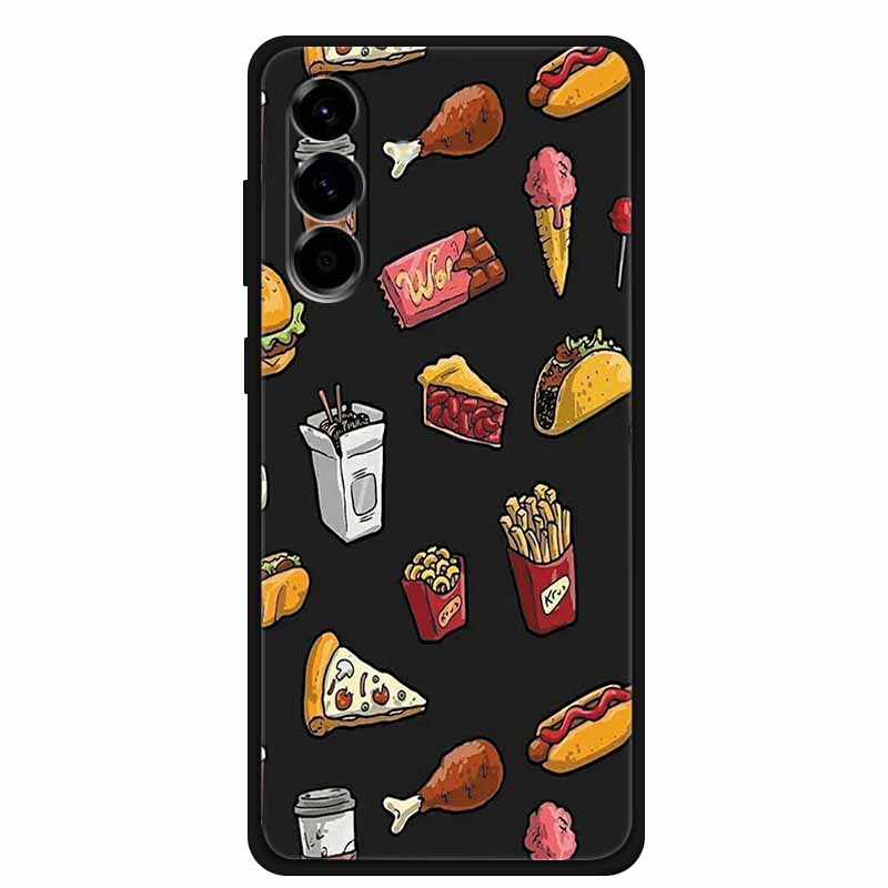 For Samsung Galaxy S26 Case Cute Animal Floral Silicone Soft Cover for Samsung S26 S 26 TPU Coques Phone Cases Pastel Capa Shell