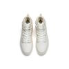 Anta Casual Slip Resistant Cushioning Abrasion Resistant High top Skateboard Shoes Women's Gray White Yellow 122238067-3