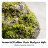 Artificial Lichen Stone Natural-Looking Ornament Decorative for Garden