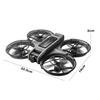 S156 Remote Control Drone 8K Dual Camera Foldable Quadcopter with 5.9inch Screen Remote Brushless Motor Optical Flow Hovering 360° Protection WiFi FPV