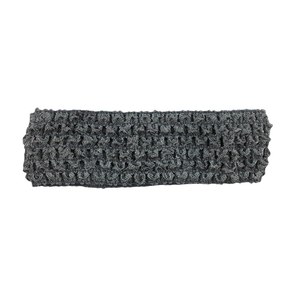Silk Knitted Elastic Headband 1.5Inch Crochet Headband Crochet Headband 39 Colors Optional