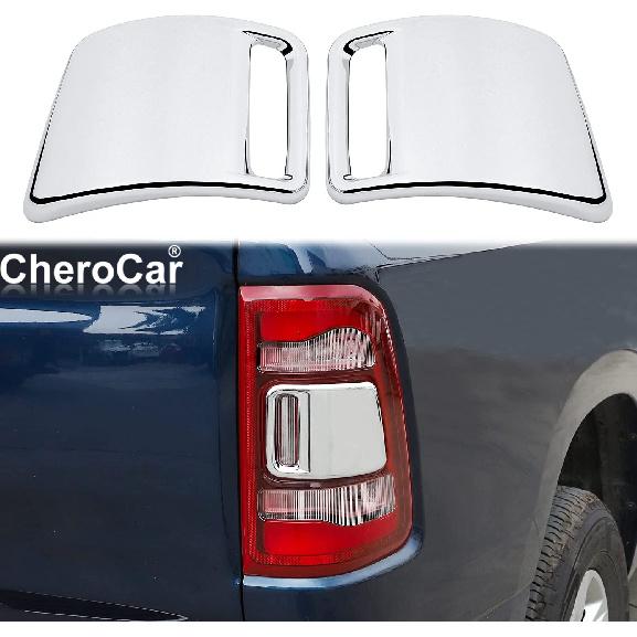 Chrome Rear Taillight Tail Light Lamp Trim Kit for Dodge RAM 1500