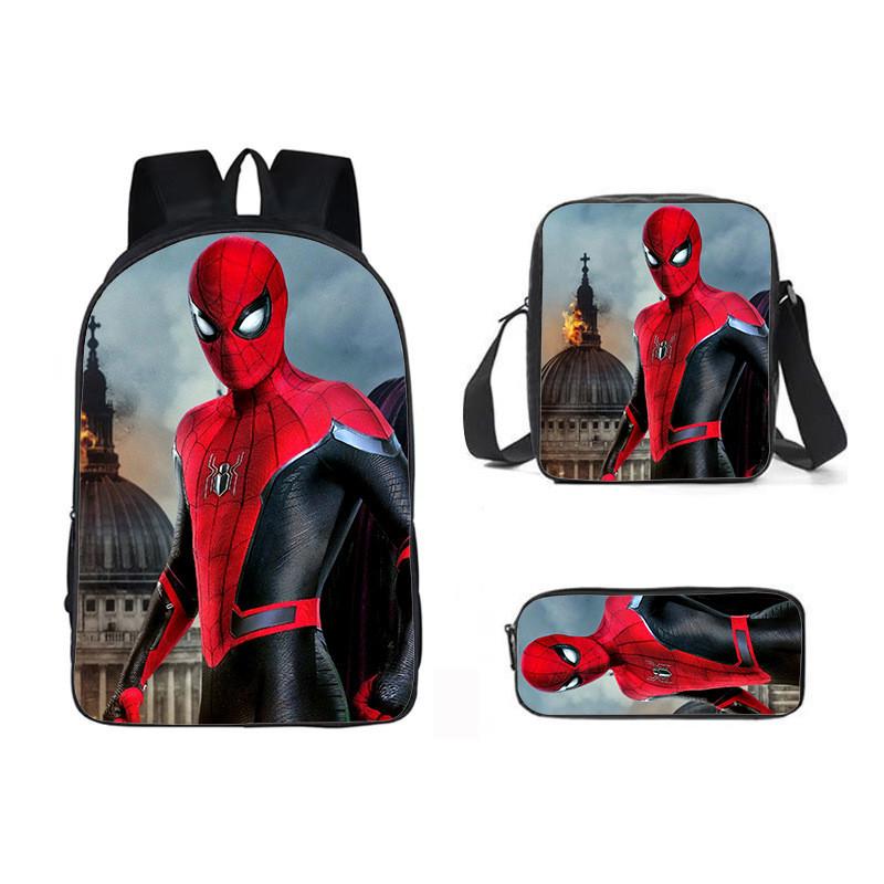 Backpack Piece Three Set Waterresistant Material Kids For