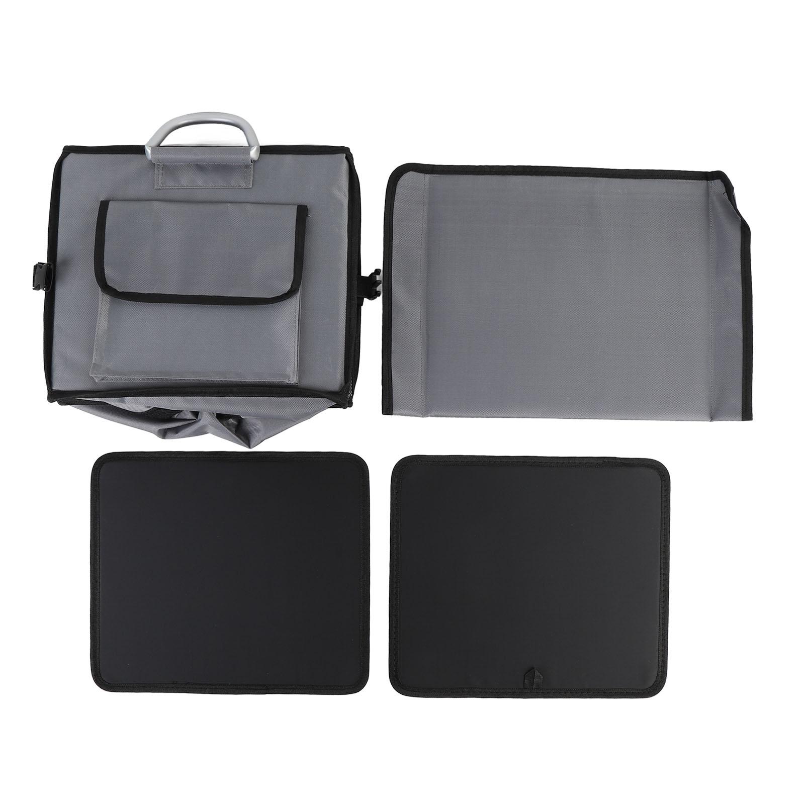 

Органайзер для багажника большой вместимости, многосекционный, из водонепроницаемой ткани Оксфорд, 55 л, складной для хранения