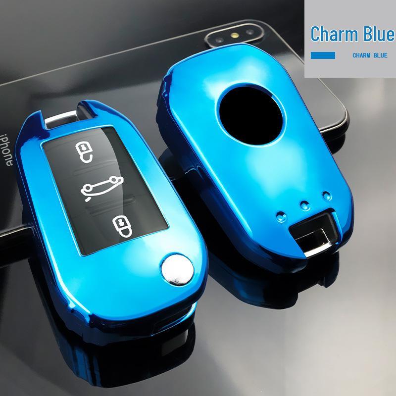Peugeot/Citroen TPU Ochranný obal na klíč od auta